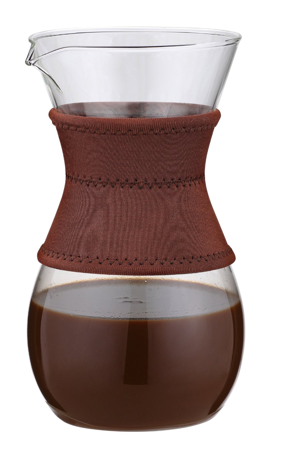 Osaka PourOver Drip Brewer, 6 Cup (27 oz) Glass Carafe with Permanent