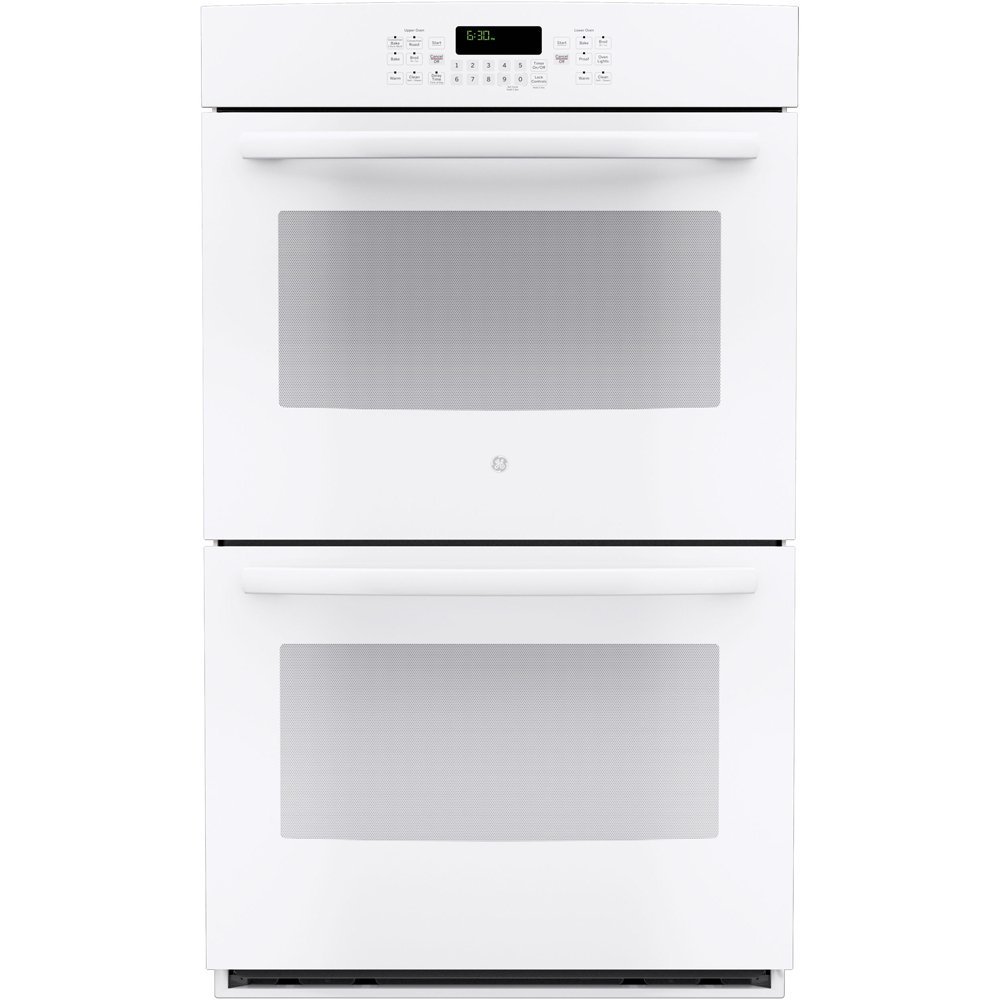 GE JT5500DFWW 30" White Electric Double Wall Oven Convection free