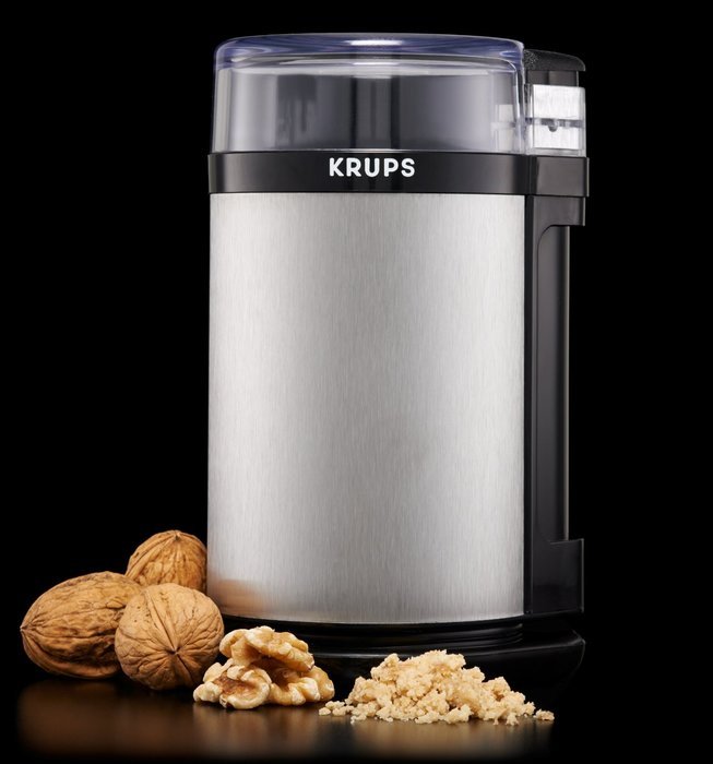 KRUPS GX4100 Electric Spice Herbs and Coffee Grinder with Stainless