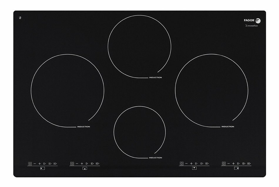 Fagor IFA80BF 30Inch Induction Cooktop without Trim, Beveled Front