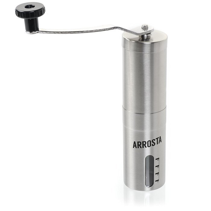 Arrosta Manual Coffee Grinder Portable Stainless Steel Grinder with
