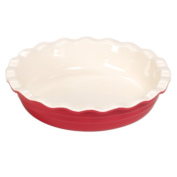 Baker's Advantage Ceramic Deep Pie Dish, 91/2Inch, Blue N2 free image