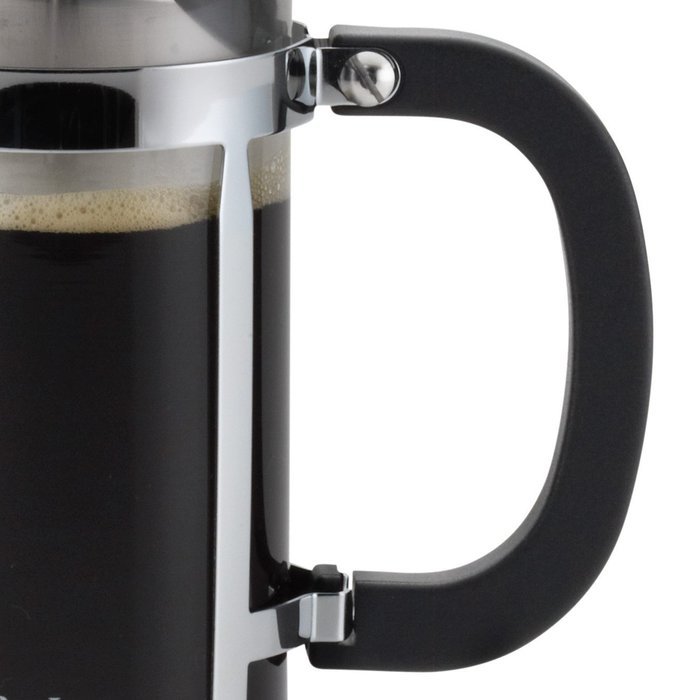 BonJour Coffee Stainless Steel French Press with Glass Carafe, 12.7
