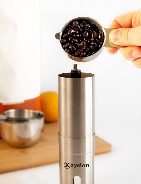 Manual Coffee Grinder KAYSION Coffee Grinder Hand Crank with Conical