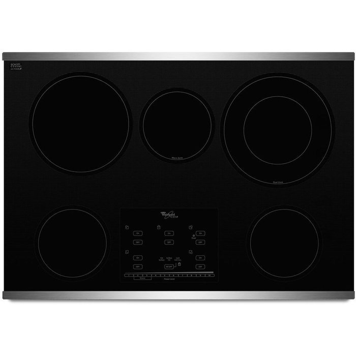 Whirlpool G9CE3065XS Gold 30" Stainless Steel Electric Smoothtop