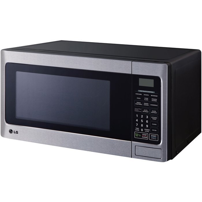 LG LCS1112ST Countertop Microwave Oven, 1000watt, Stainless Steel N3