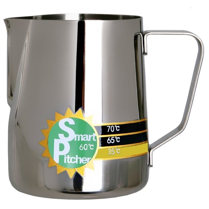 SMART PITCHER Espresso Coffee Milk Frothing Pitcher With BuiltIn