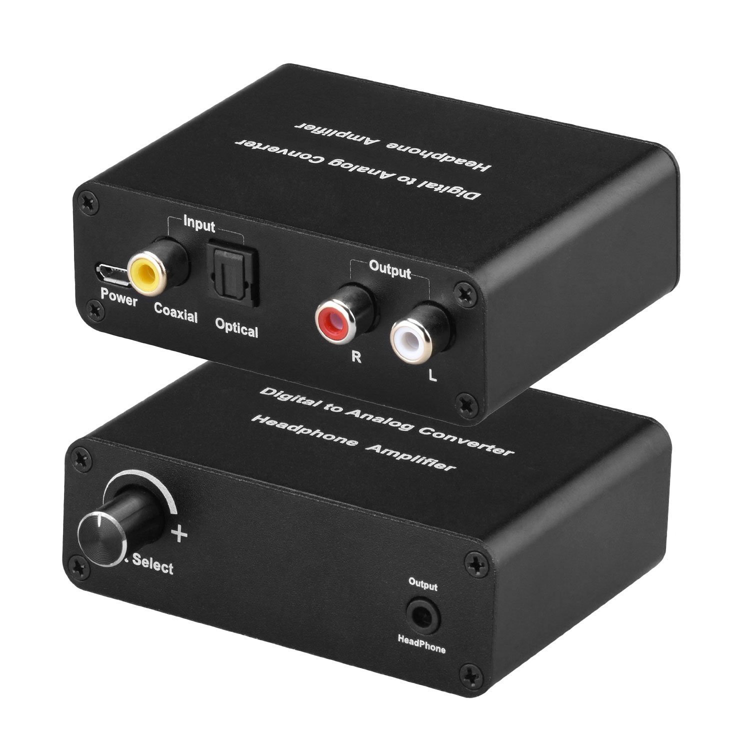 EMore 192KHz USB DAC Headphone Amplifier AMP Digital to Analog Audio