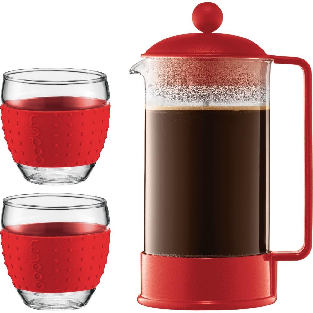 Bodum Brazil French Press Coffee Maker Red free image download