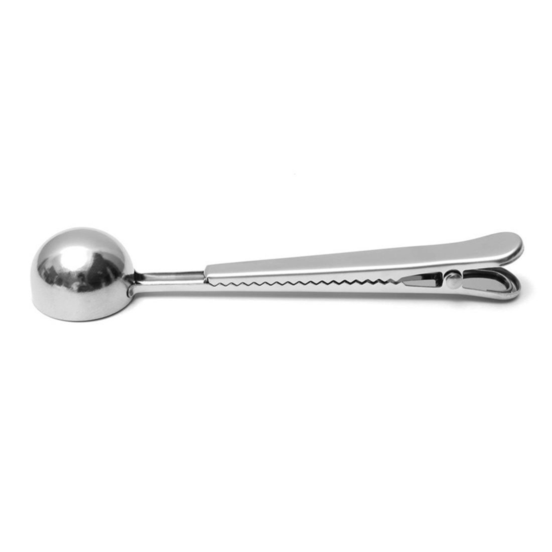 Multifunction Stainless Steel Coffee Scoop With Clip Coffee Tea