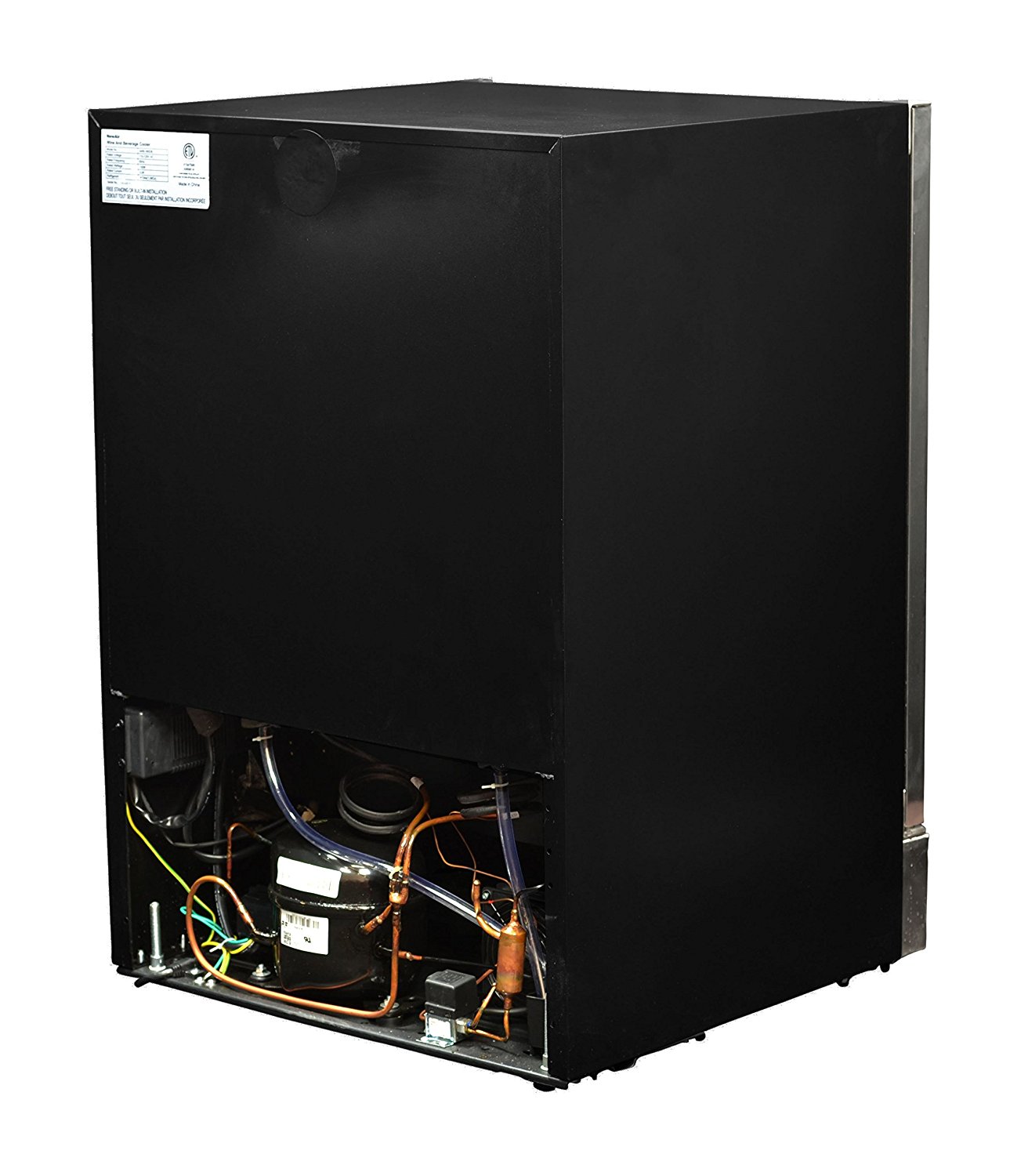 NewAir AWB360DB 18 Bottle 60 Can Dual Zone BuiltIn WIne & Beverage