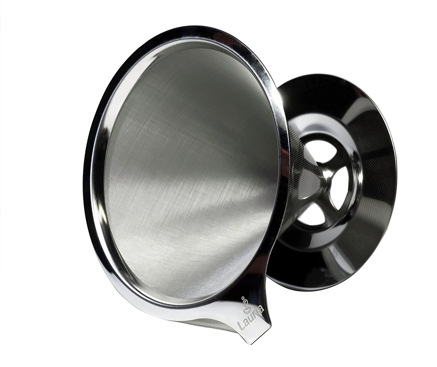 Premium Pour Over Coffee Dripper Stainless Steel Coffee Filter and