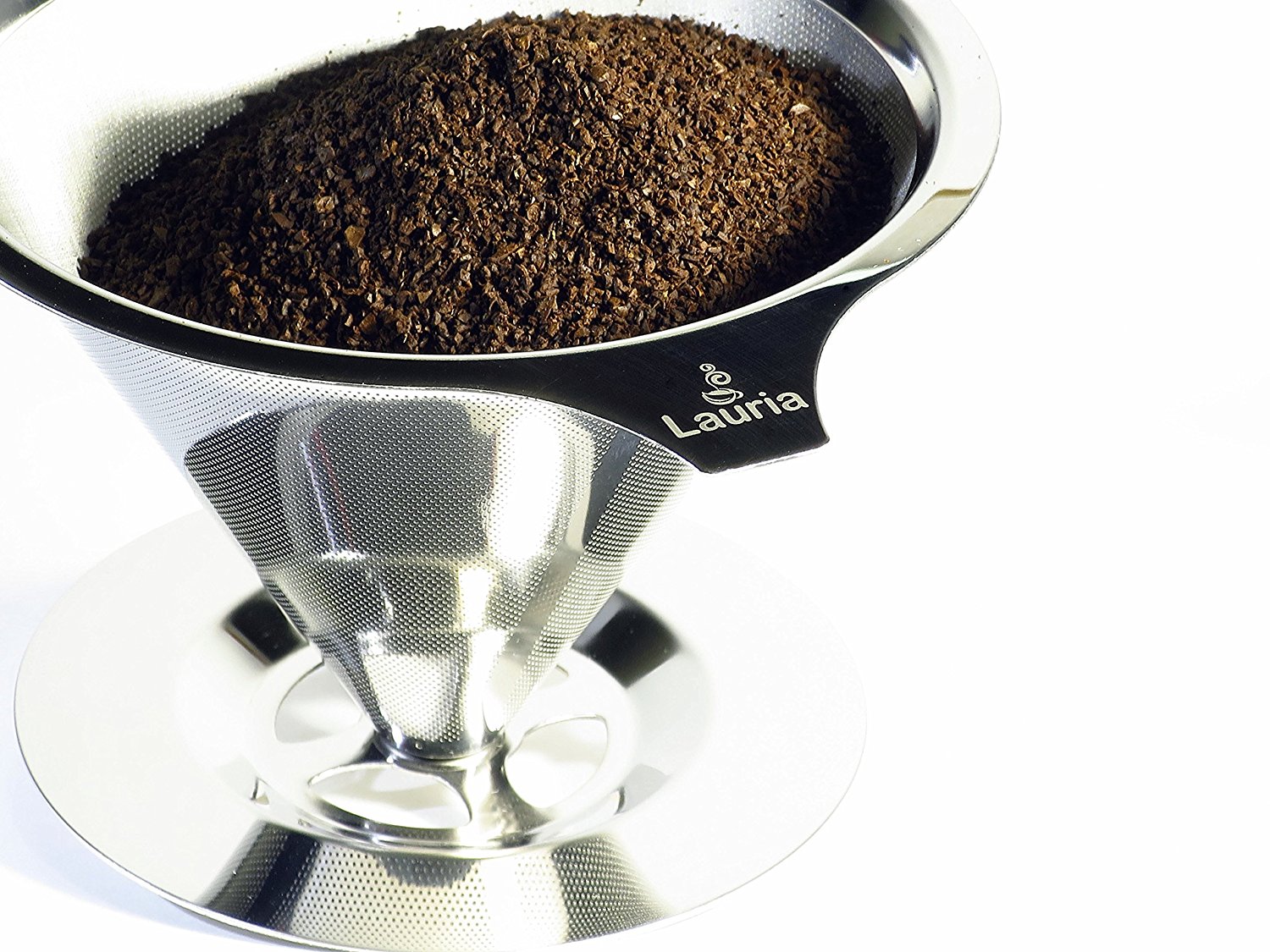 Premium Pour Over Coffee Dripper Stainless Steel Coffee Filter and