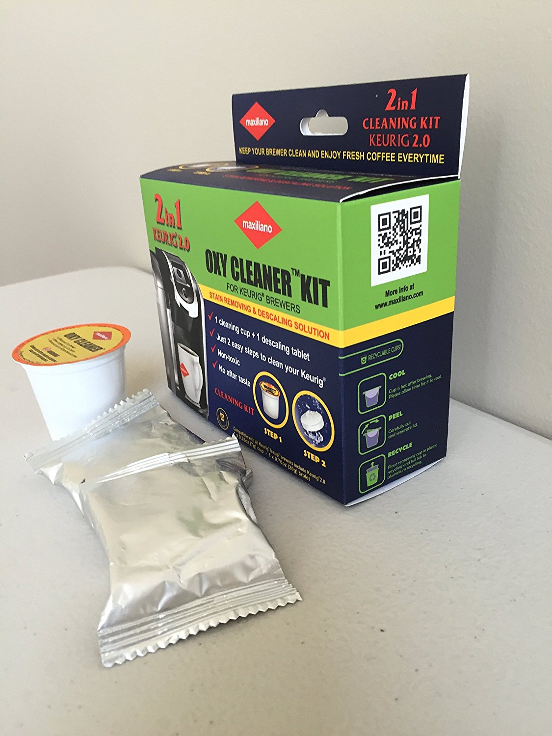 Descaling Kit, Descaler for Keurig 2.0, For all KCup Brewers