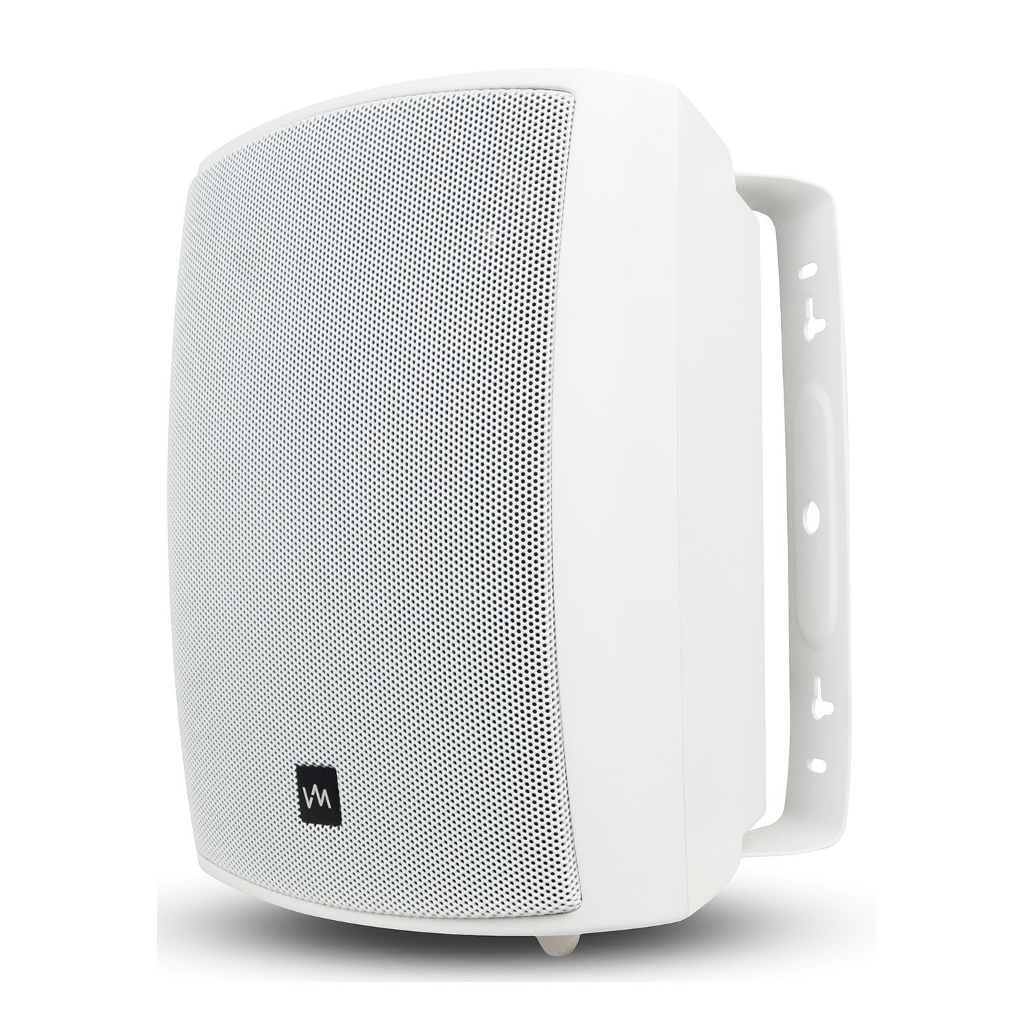 VM Audio 300W Waterproof Indoor/Outdoor Porch Speaker Pair Set, White