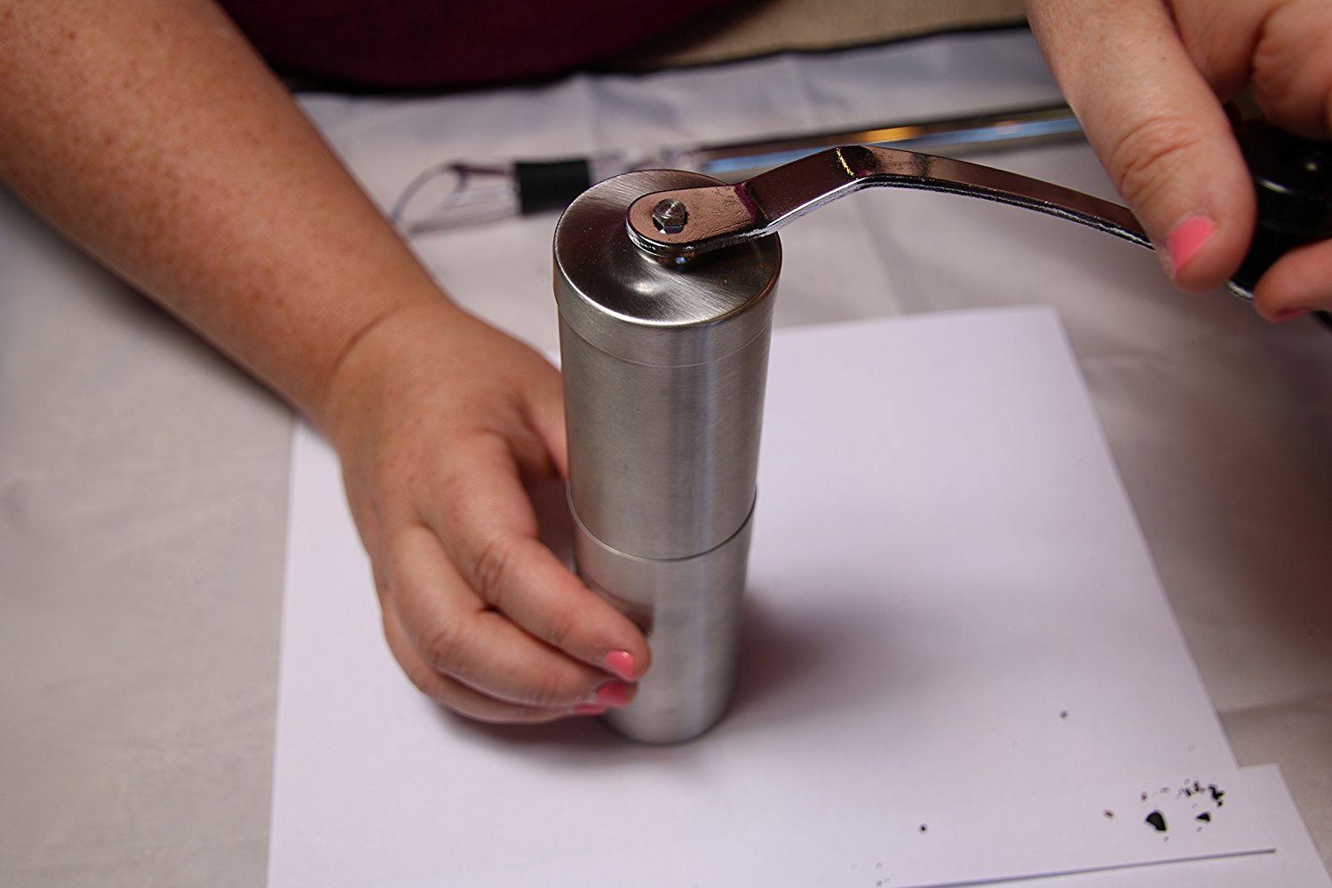 Five Star Manual Coffee Grinder Grind Coffee Beans, Spices and Pepper