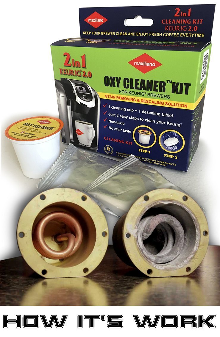 Descaling Kit, Descaler for Keurig 2.0, For all KCup Brewers