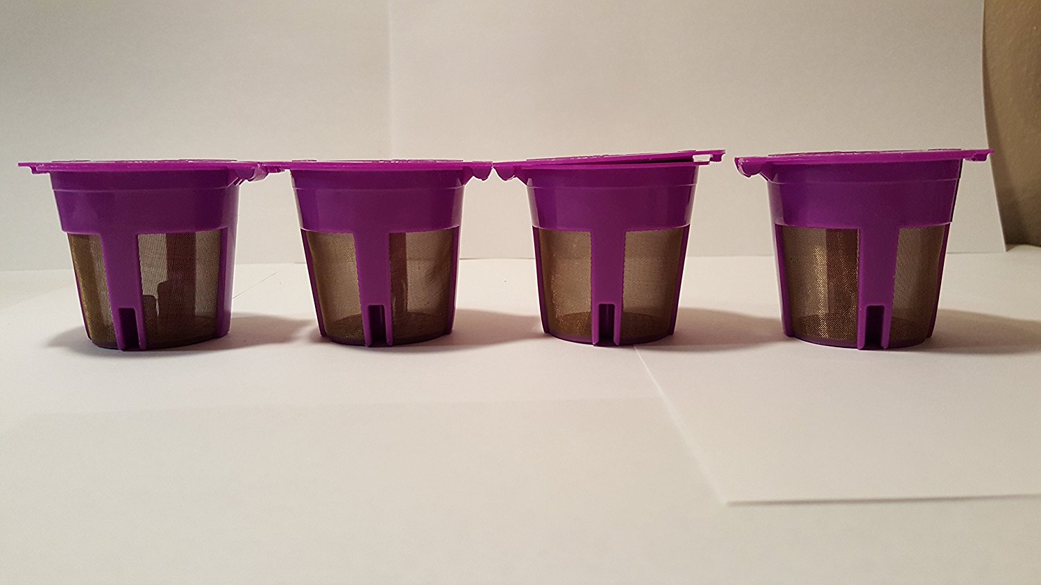 (HOT DEAL) 4 Pack Stainless Steel Reusable Kcup Coffee Filter Set