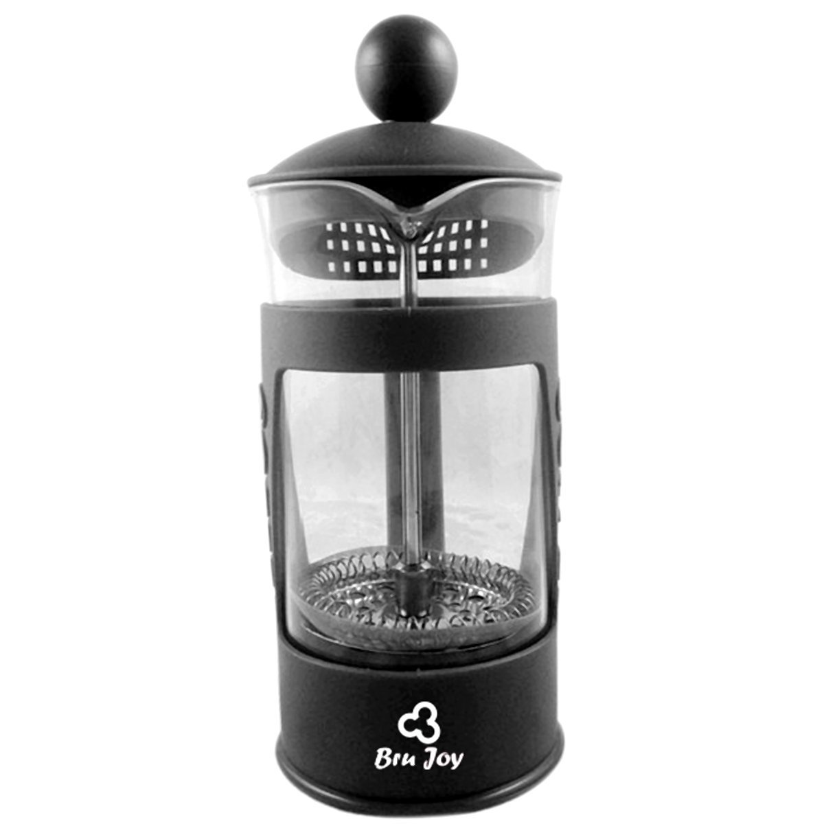 Bru Joy 3 Cup/12 Oz/1 Mug French Press Coffee, Espresso & Tea Maker