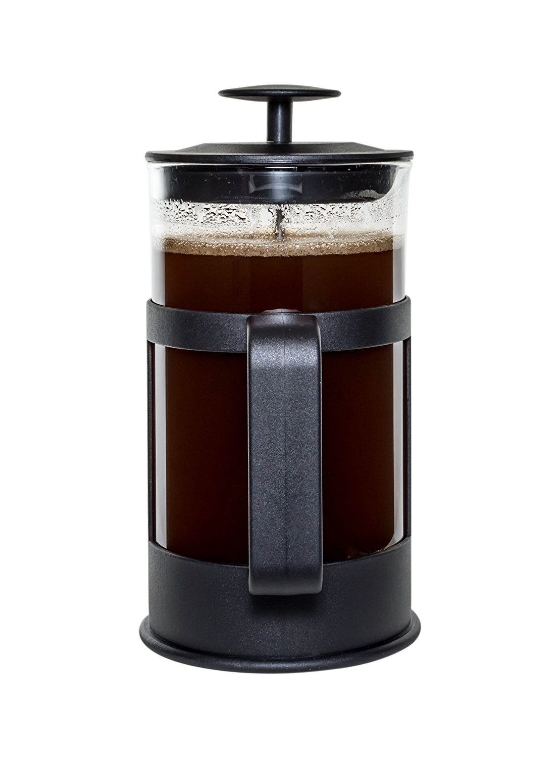 Bruntmor KRATER French Press W/ Heat Resistant Glass Carafe & Stainless