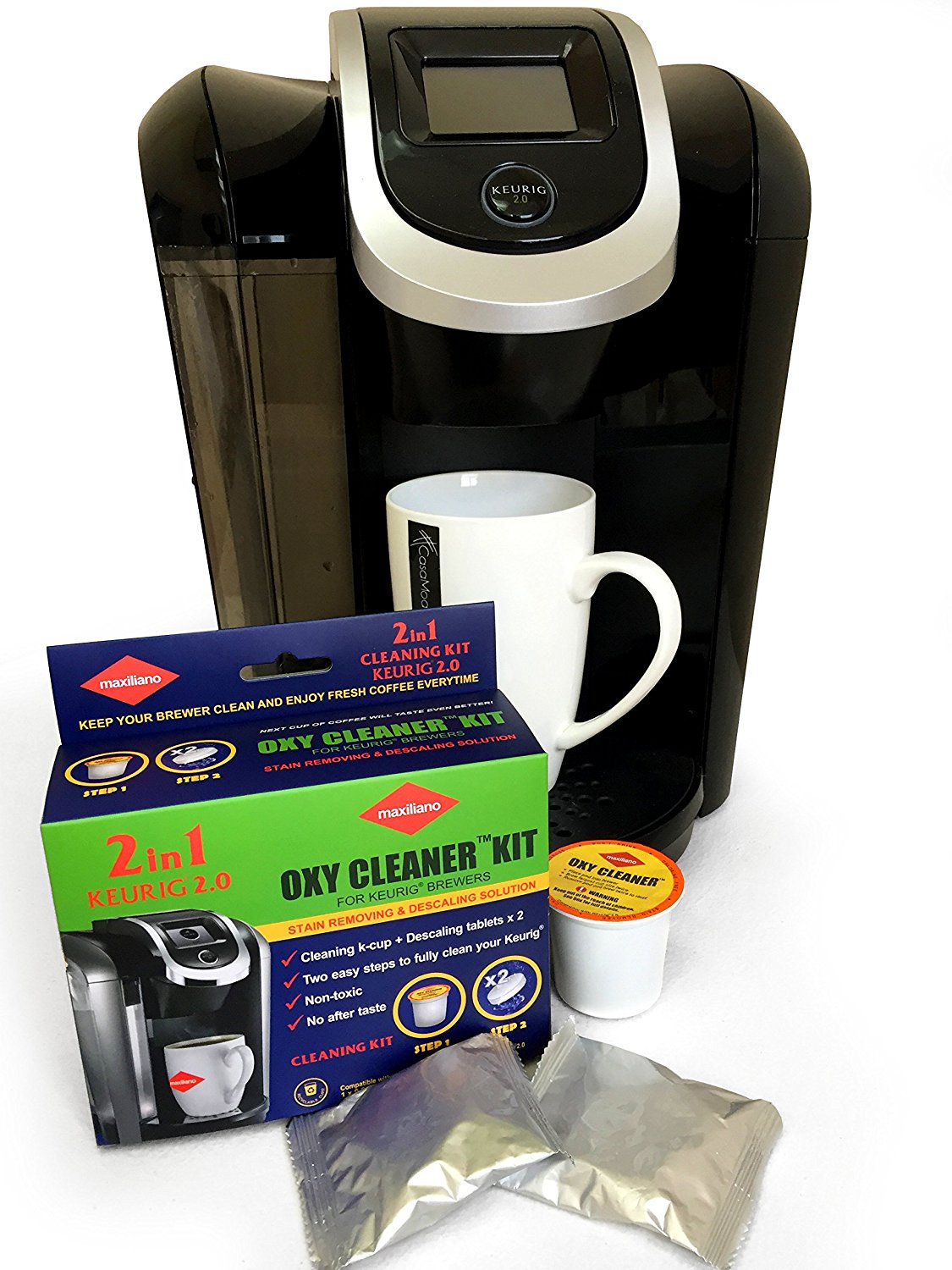 Descaling Kit, Descaler for Keurig 2.0, For all KCup Brewers