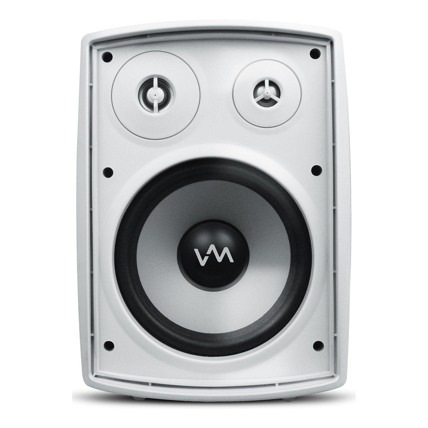 VM Audio 300W Waterproof Indoor/Outdoor Porch Speaker Pair Set, White