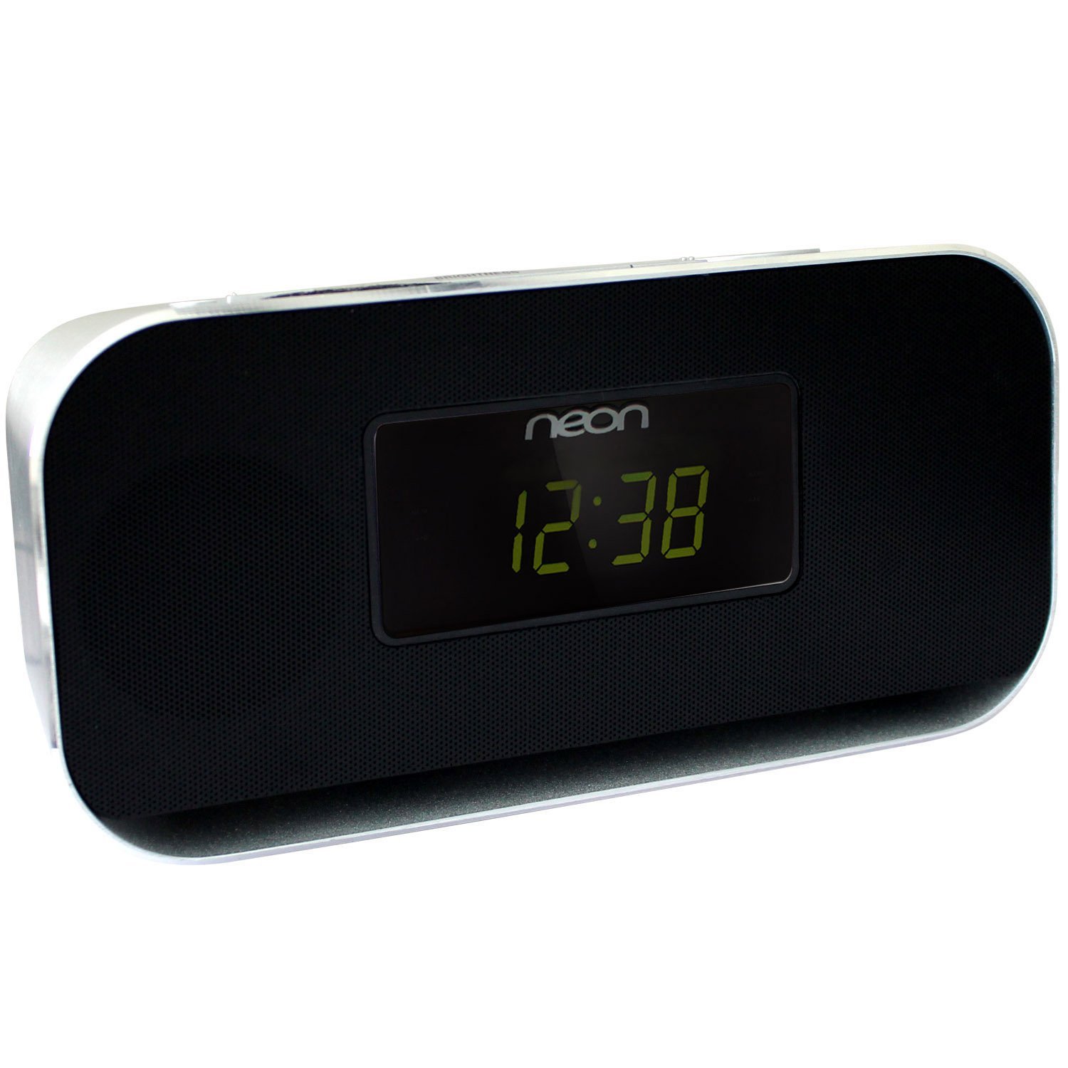 Neon Ms115bt37 Clock Radio with Perfect Sound, Bluetooth, Dual Alarm