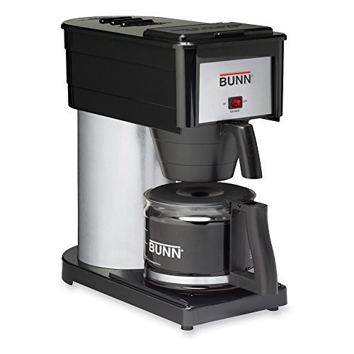 BUNN BUN383000020 BXB Sprayhead Coffee Maker, Stainless Steel free