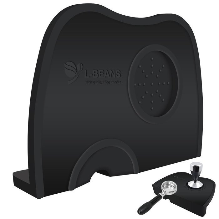 Silicone Espresso Tamp Mat. DLAND Fluted Coffee Tampering Corner Mat