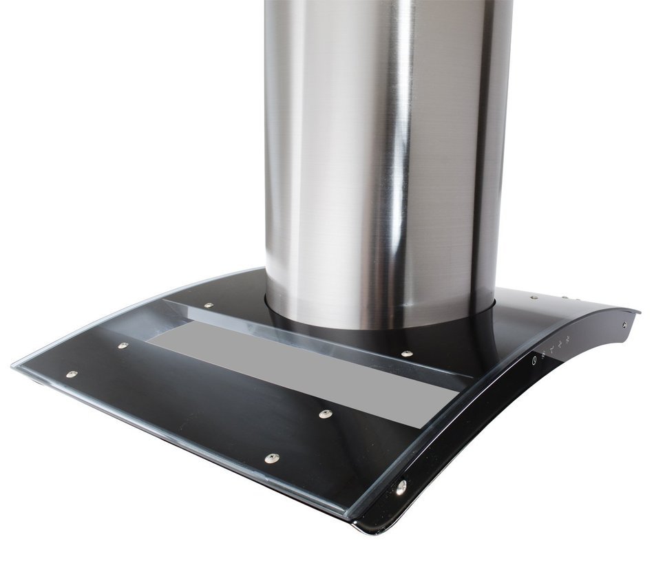 AKDY New 36" European Style Island Mount Stainless Steel Range Hood