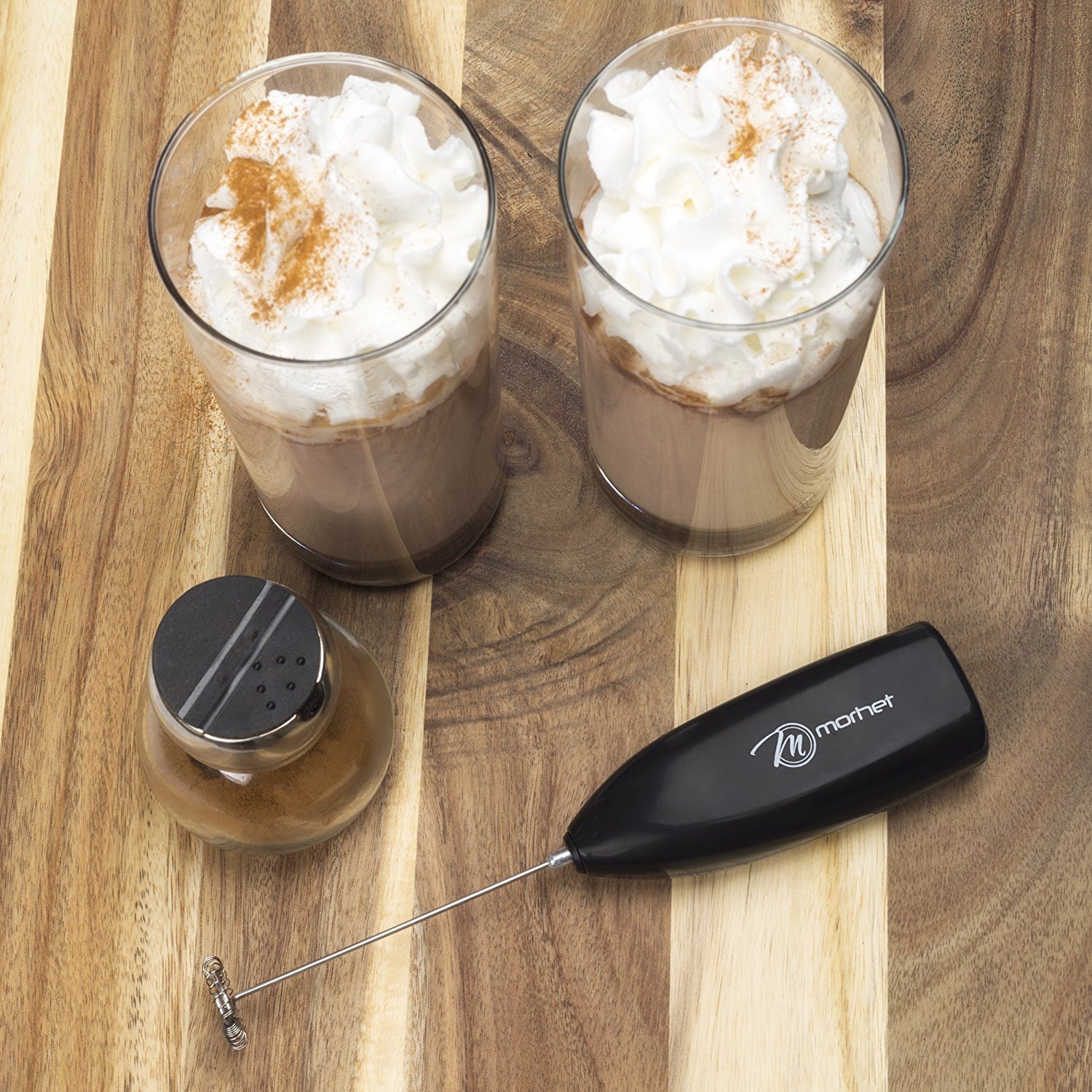 Milk Frothers Electric Handheld Milk Frother Stainless Steel