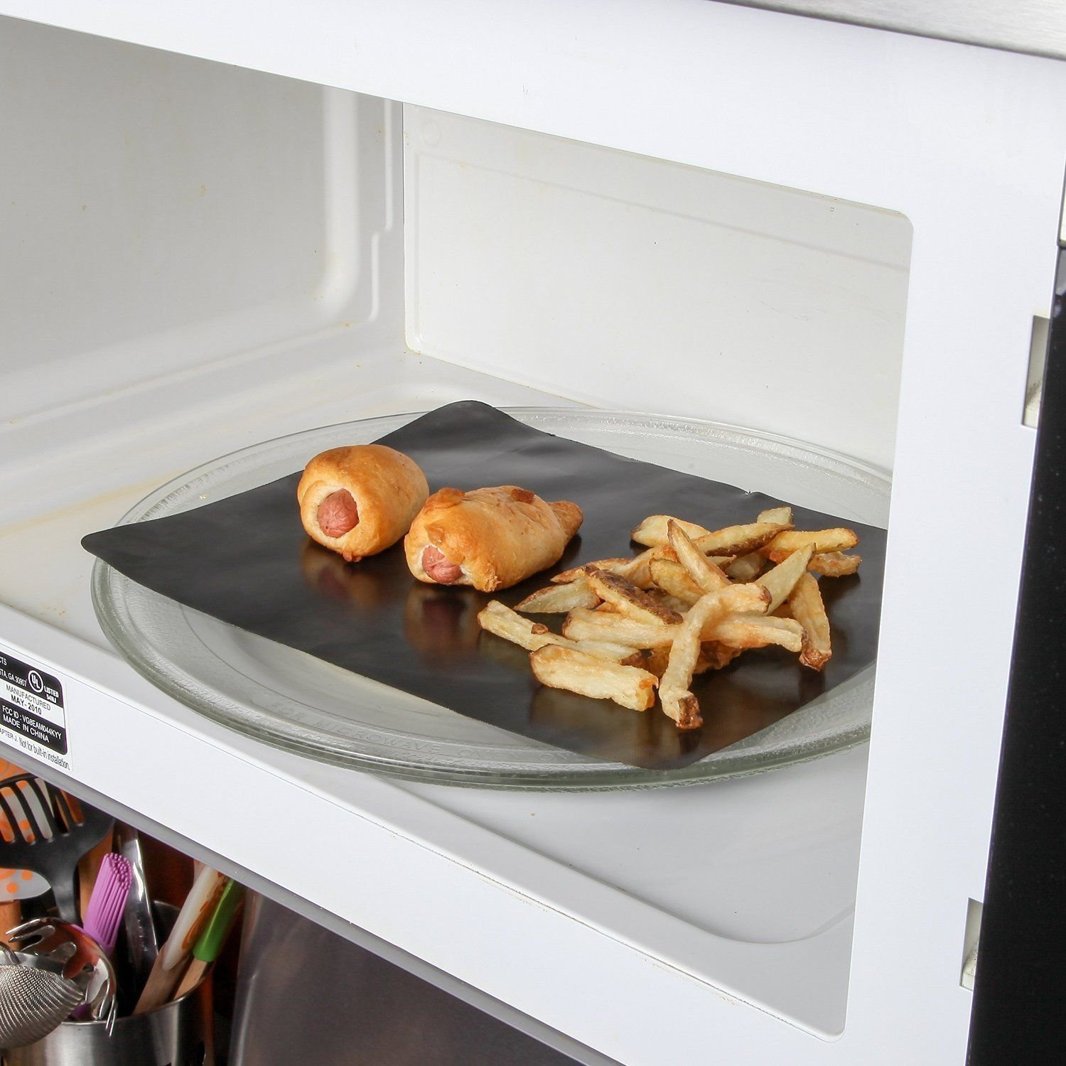 Baking Sheet Set 3 Piece Oven Mat Liner Non Stick Cooking Bakeware