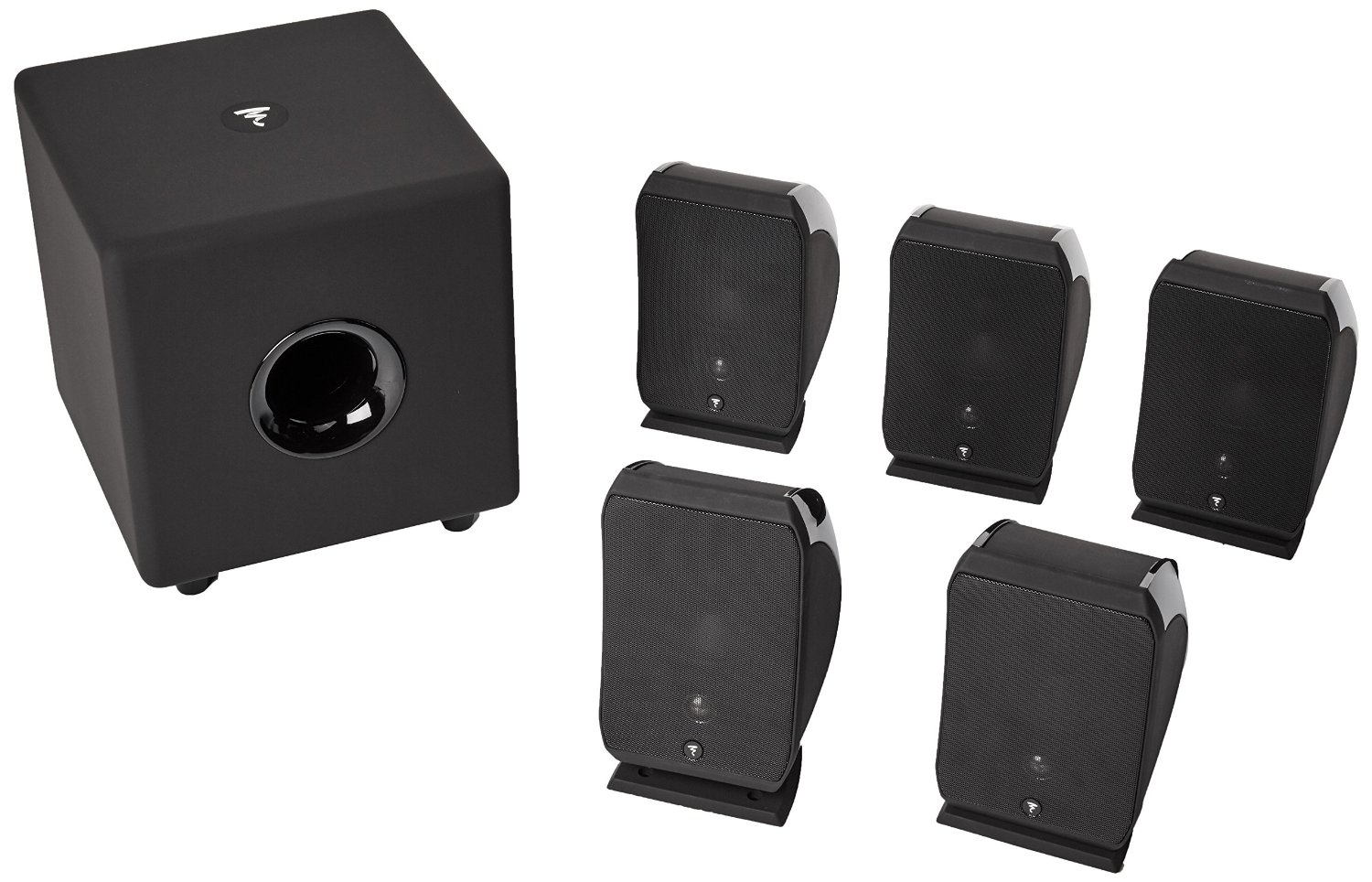 Focal Sib&Co Series 5.1 Jet Black Home Theater Speakers N4 free image