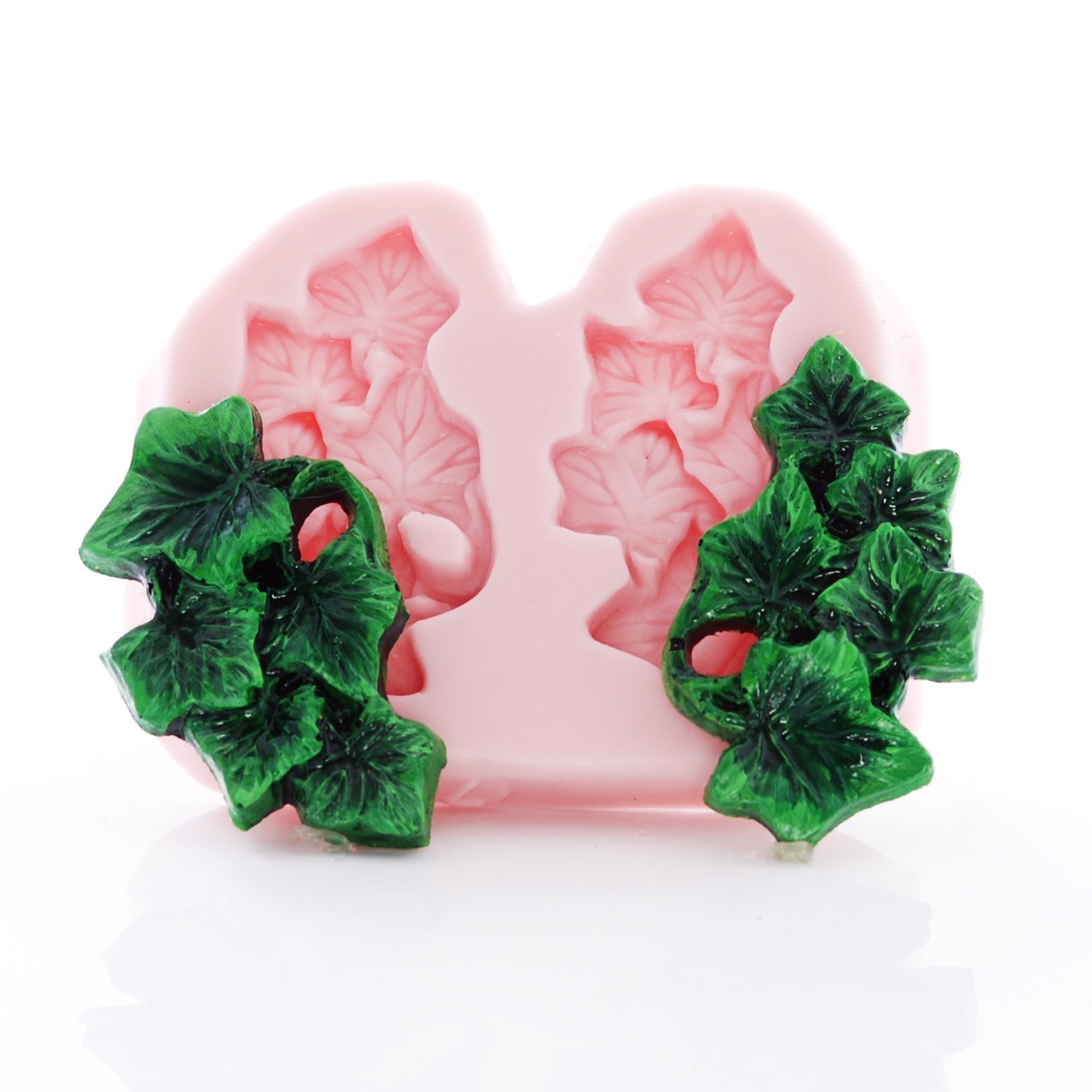 Ivy Leaf Cluster Silicone Mold Food Safe Fondant, Chocolate, Candy