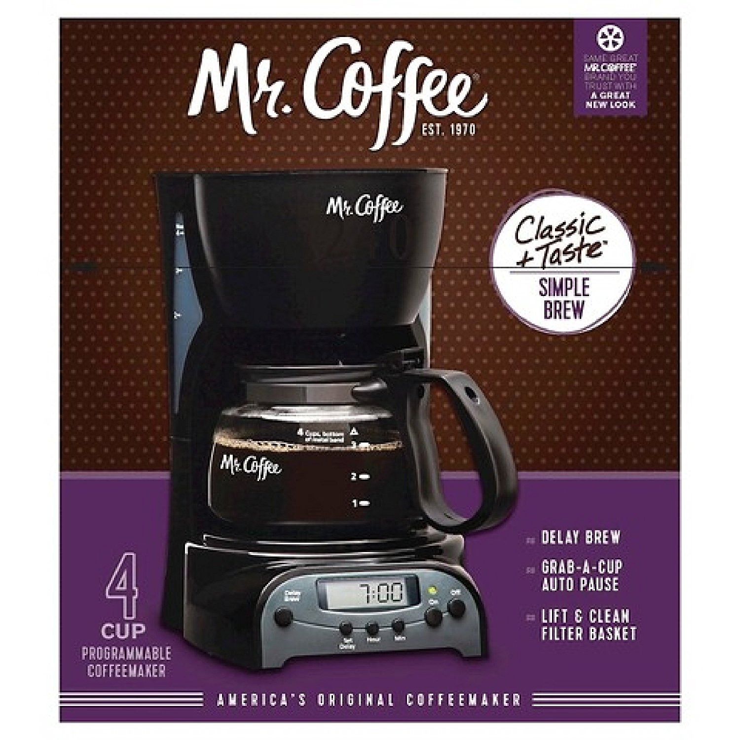 Mr.Coffee 4Cup Programmable Coffeemaker N3 free image download