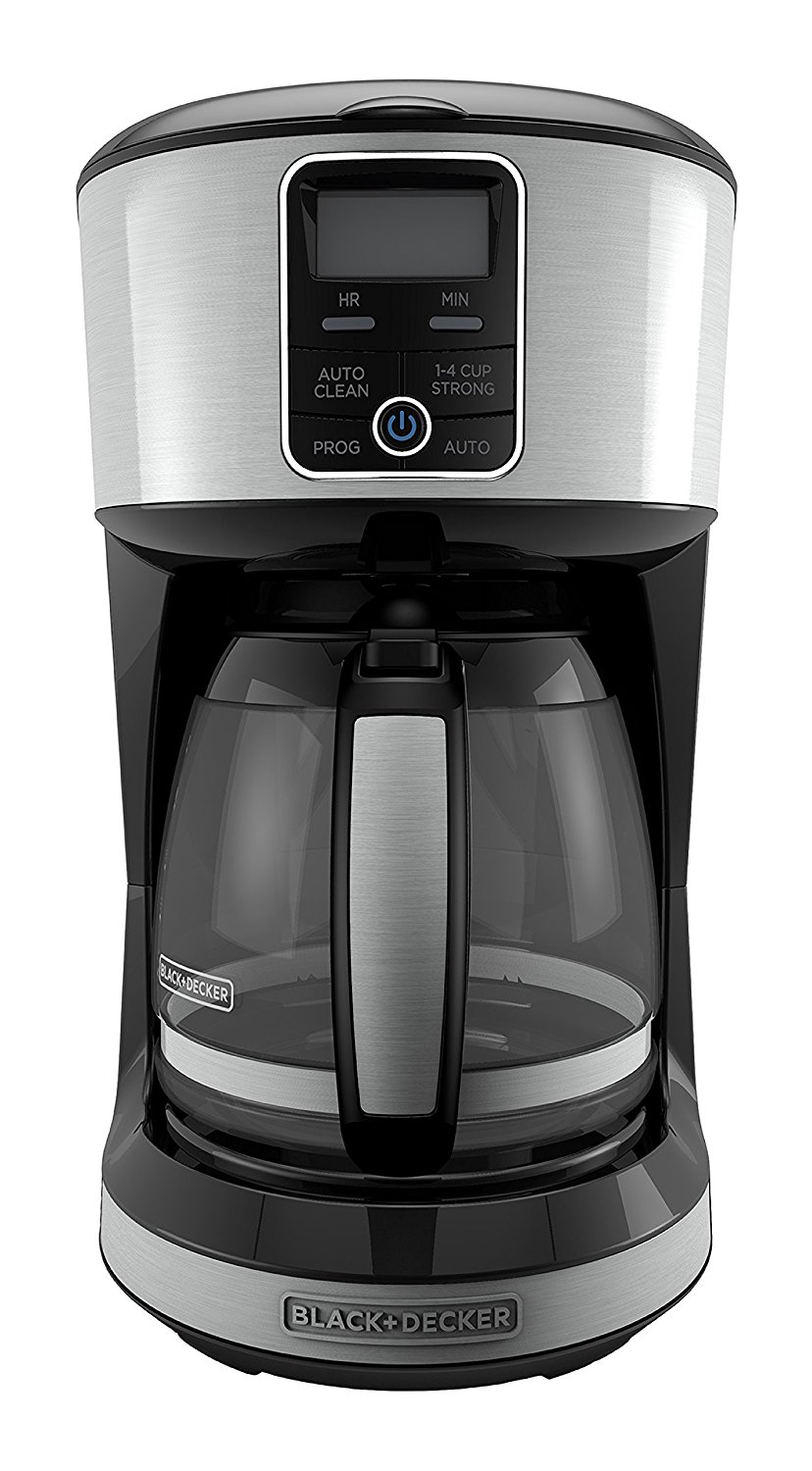 BLACK+DECKER CM4100S 12 Cup Automatic Programmable Coffeemaker with