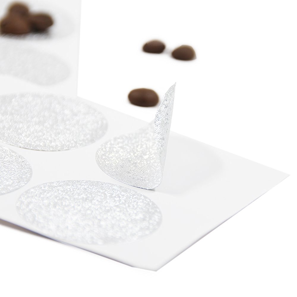 120 pcs Foil Seals Espresso Lids for Nespresso Coffee Capsules Self