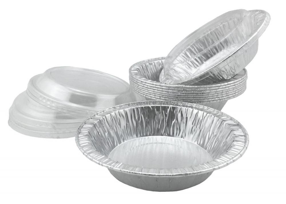 Aluminum Foil Mini Pie Pans/Tart Pans 41/8" Mini Pot Pie Baking Plate