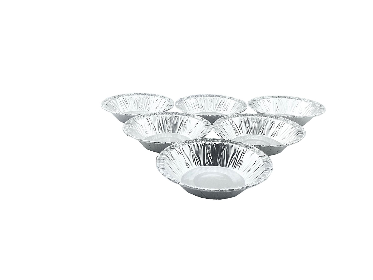 Aluminum Foil Mini Pie Pans 3 1/2" For Pie/Tart Pans, Mini Pot Pies And