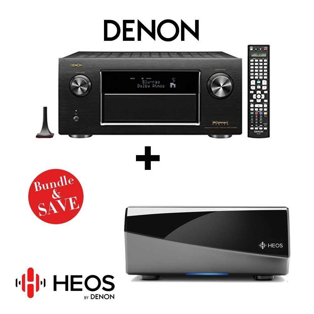 Denon AVRX7200W Integrated Network AV Receiver + Denon HEOS Link
