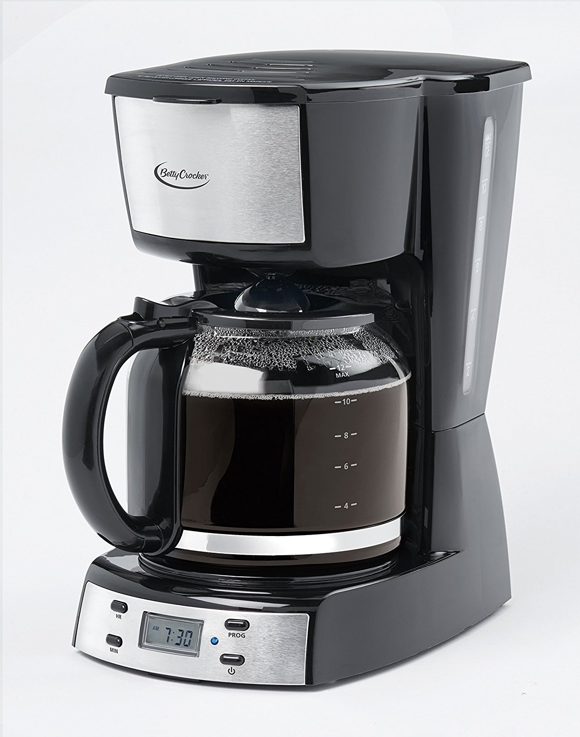 Betty Crocker BC2809CB 12Cup Coffee Maker with Digital Screen