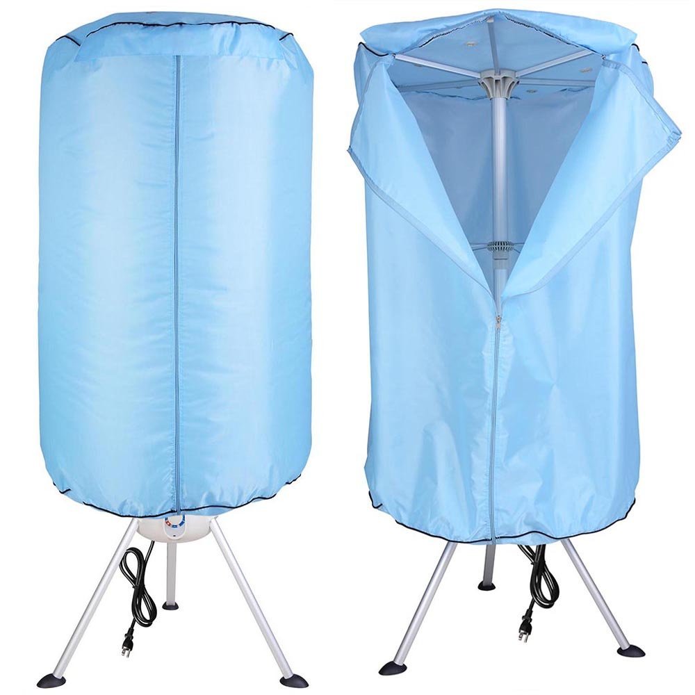 Portable Electric Clothing Dryer Rack 1000W Heater Wardrobe