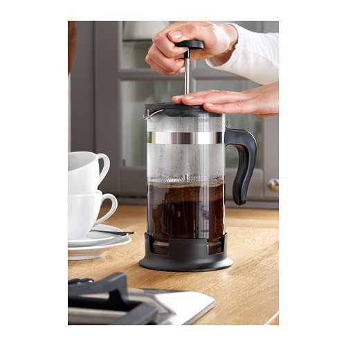 UPPHETTA Coffee/tea maker, glass, stainless steel N2 free image download