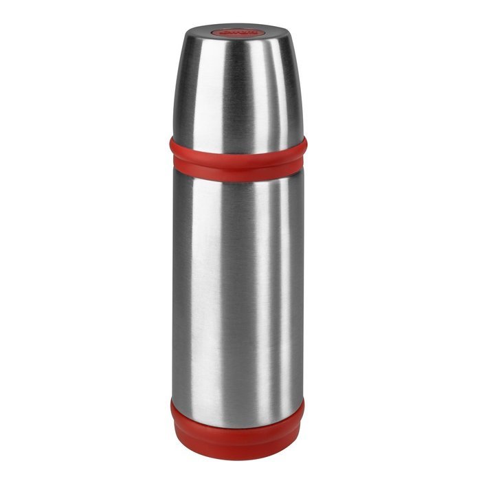 Emsa Thermos Flask "Captain" 11.83 fl. oz. of Stainless Steel, Silver