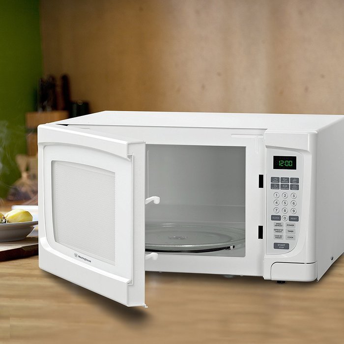 Westinghouse WCM16100W 1000 Watt Counter Top Microwave Oven, 1.6 Cubic