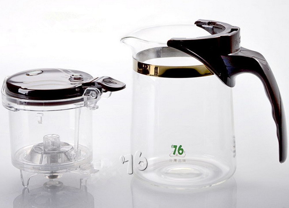 Top Grade Automatic Glass Tea Cup/teapot with Infuser(500ml) N2 free