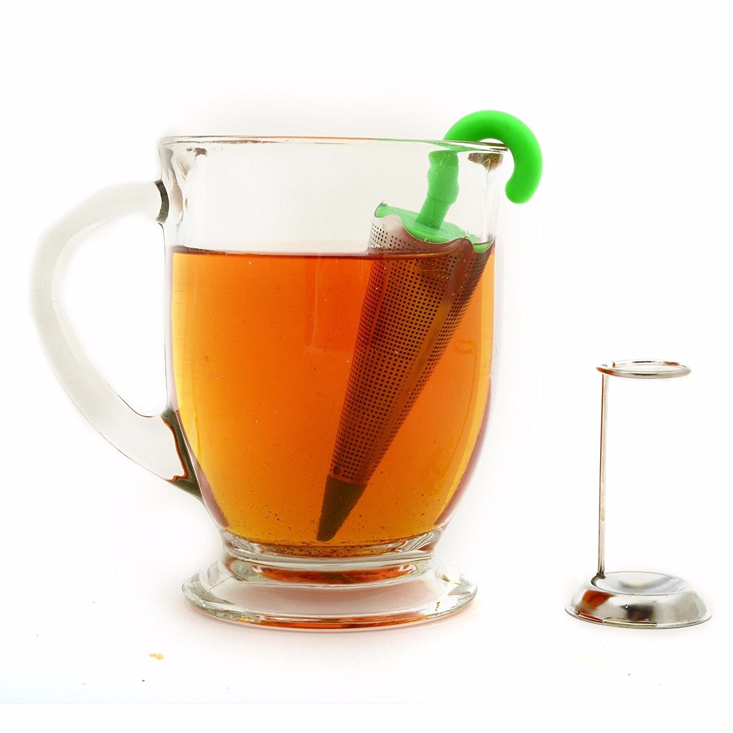 Norpro 5643 Umbrella Tea Infuser with Drip Catcher N4 free image download
