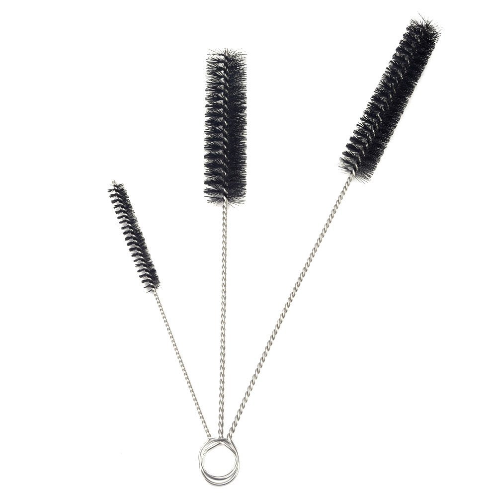 EBoot Nylon Nipple Bottle Brushes Tube Brush Cleaning Brush Set, Set of