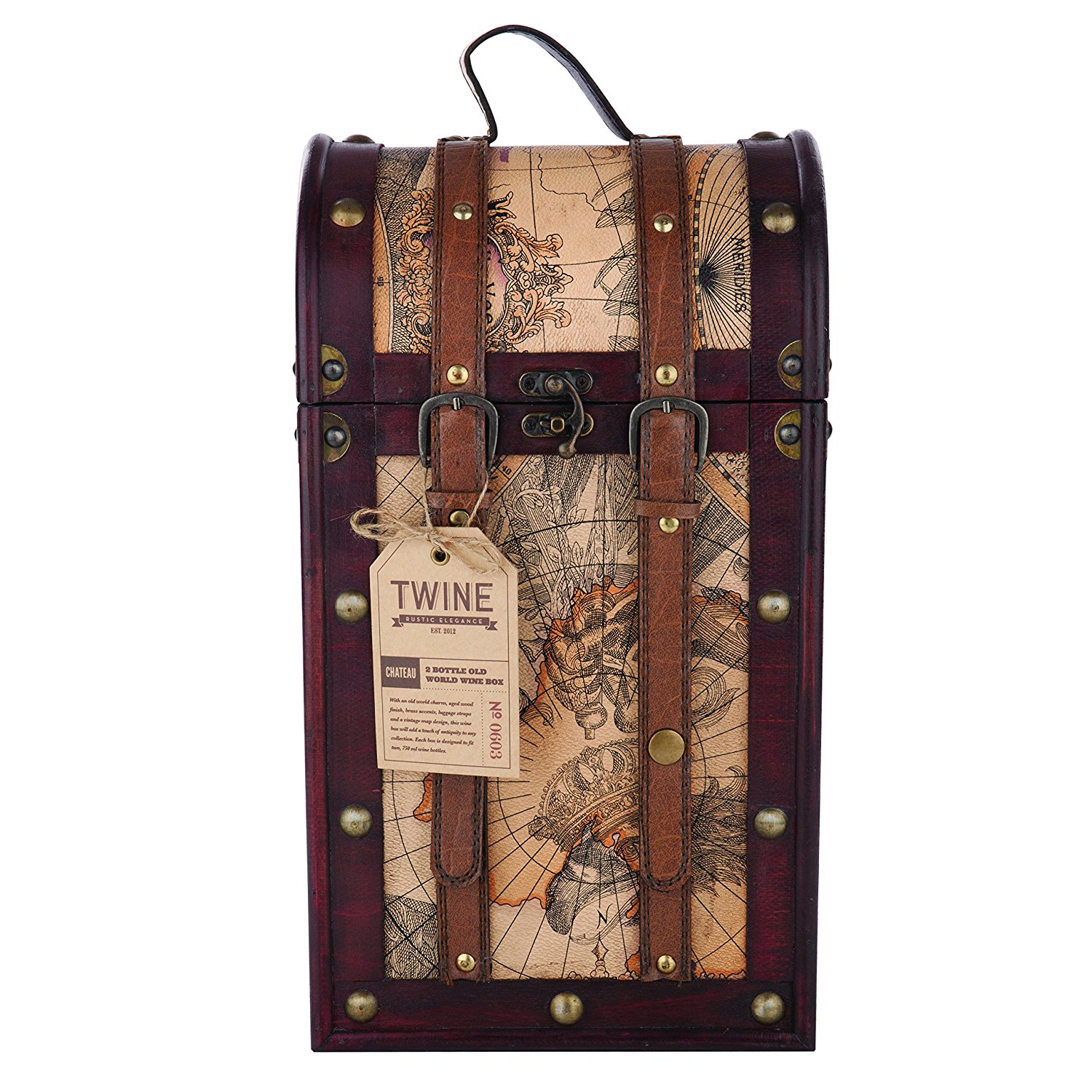 Chateau Treasure Chest Wine Box by Twine N10 free image download