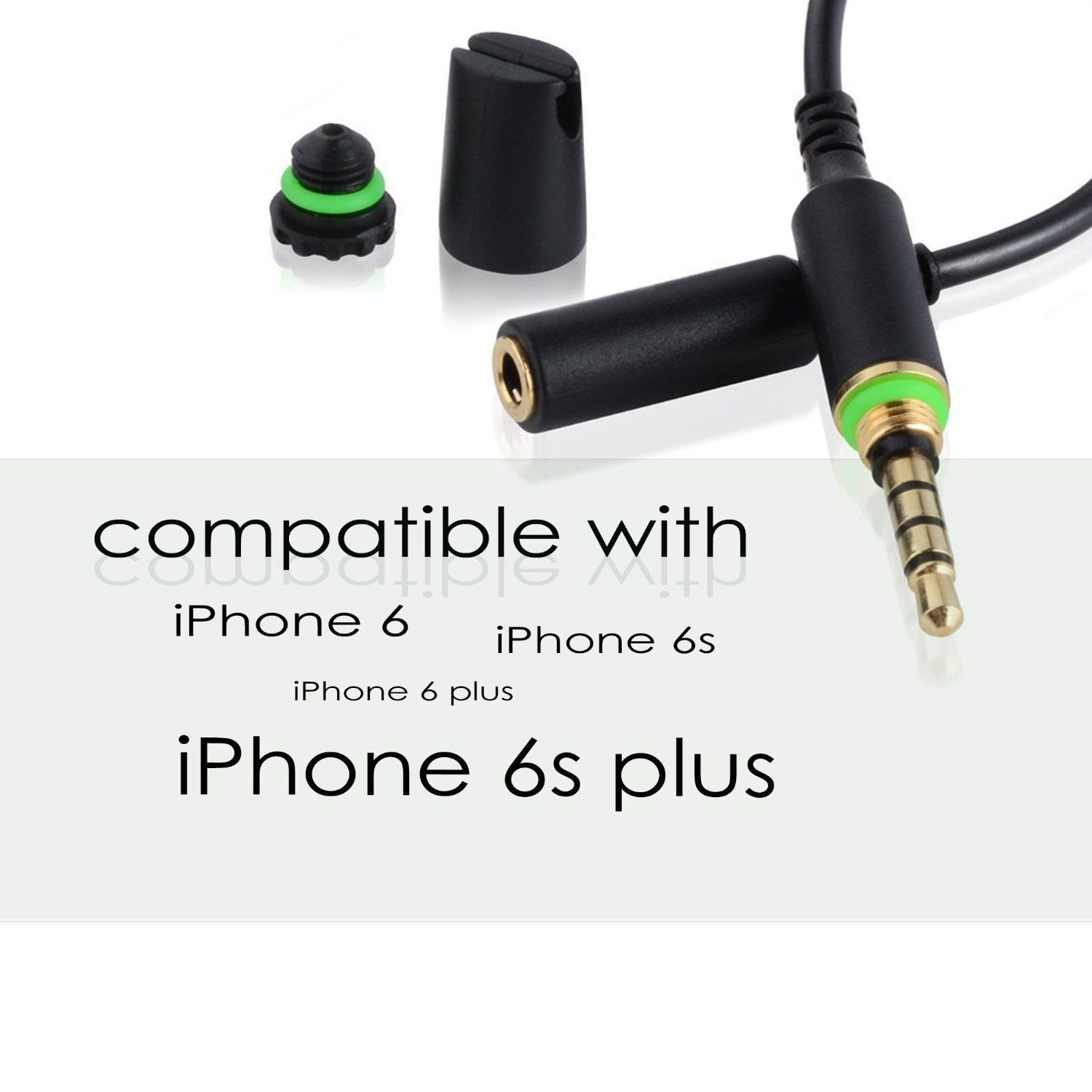 3pcs Replacement AUX Audio Cable Adapters for LifeProof Iphone 6 6S